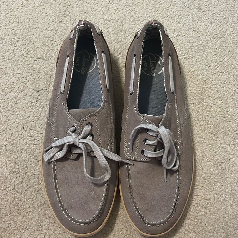 Men’s Clarks boat summer loafers